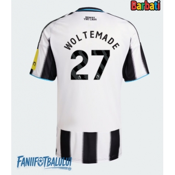 Newcastle United Nick Woltemade #27 Tricou Fotbal Replică 2025-26 Barbati Acasa